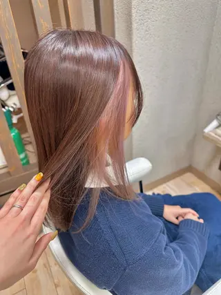 ロング 阿部 美咲のヘアスタイル