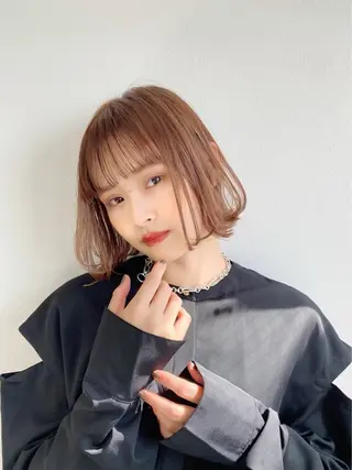 ミディアム カラー パーマ ヘアアレンジ 💐Mauve世田谷 / akariのヘアスタイル