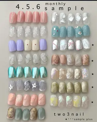 ネイル two 3 nailのネイルデザイン