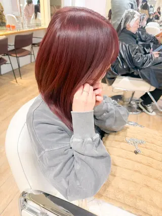 セミロング カラー ✨カラー支持No.1 🧸ワキ カナコ🧸のヘアスタイル