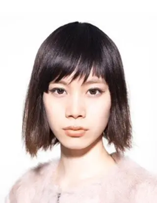 ミディアム カラー 古田 佳規のヘアスタイル