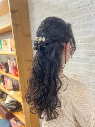 ロング ヘアアレンジ Topstylist YUKIのヘアスタイル