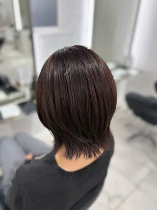 ショート カラー 透明感艶カラー/ 岡田澪香のヘアスタイル