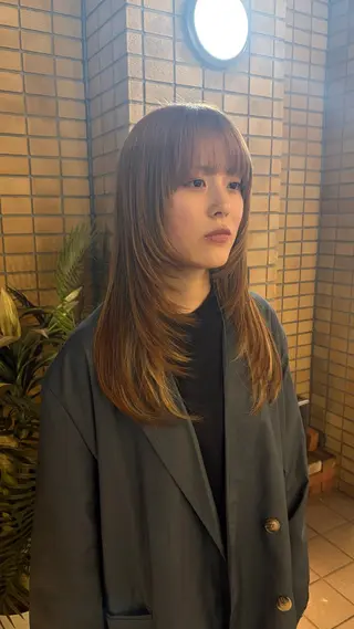 ロング HEIMER ミカド　サトル△のヘアスタイル