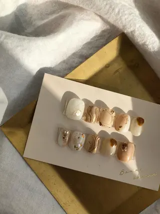 セミロング ネイル emma nailのネイルデザイン