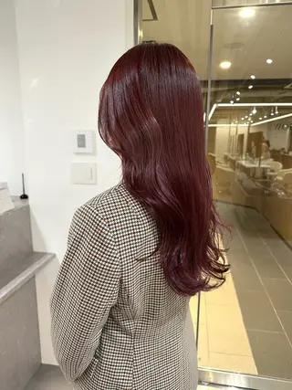 カラー アンニュイヘア/ 顔周りカット/Moeのヘアスタイル