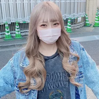 ロング カラー ヘアアレンジ メンズ キッズ ブリーチ博士 MASATOのヘアスタイル