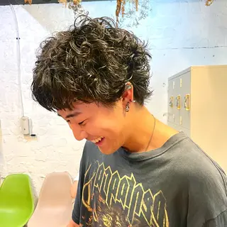 パーマ メンズ 🔥メンズショート 職人🔥大澤龍也のヘアスタイル