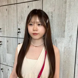 ロング カラー ♡ナナコ♡ レイヤー/艶髪のヘアスタイル