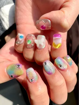 ネイル Nail salon Euphoriaのネイルデザイン