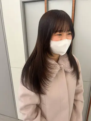 ロング くすみカラー/海外 レイヤー/ ローレンのヘアスタイル