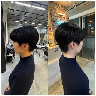 ショート 加藤 泰輔のヘアスタイル