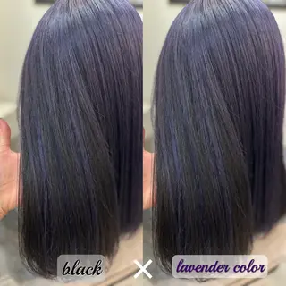 ミディアム lovis🧸ゆうあ 🧸/透明感カラーのヘアスタイル