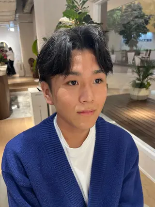 ショート メンズ 梅田茶屋町メンズ 専門美容師 山元一平のヘアスタイル