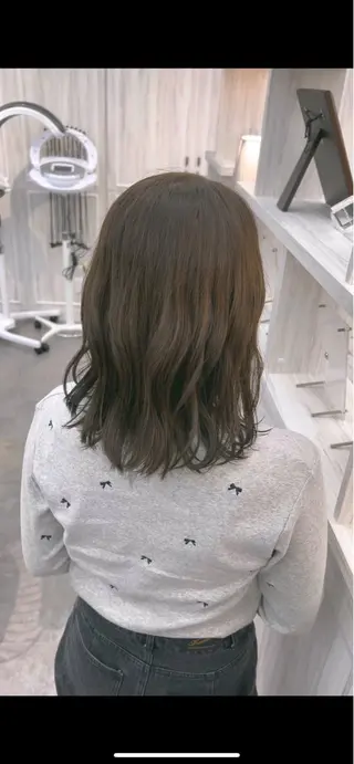 ロング カラー 橋本 倫生のヘアスタイル