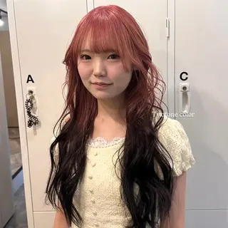 ロング カラー makoto / 韓国風ヘア🎀🪄︎のヘアスタイル