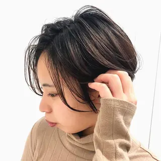 ショート カラー 【ショートカット 美髪矯正】今井隆太のヘアスタイル