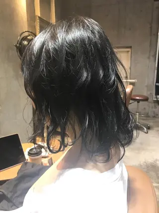 ショート カラー パーマ ヘアアレンジ メンズ キッズ ネイル マツエク・マツパ サロンドミルク 原宿のヘアスタイル