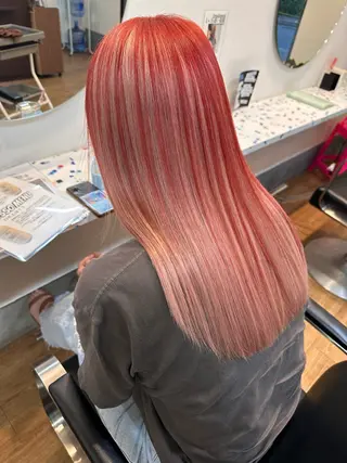 カラー 💖艶・ブリーチ 透明感miyu💖のヘアスタイル