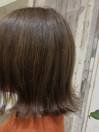 ミディアム カラー FELICE of hair 田口千尋のヘアスタイル