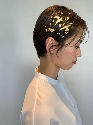ミディアム カラー RISAKO レイヤーカット🎀のヘアスタイル