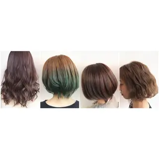 カラー 山下 襟華のヘアスタイル