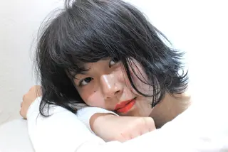 ショート 所渉/韓国レイヤー /ウルフカットのヘアスタイル