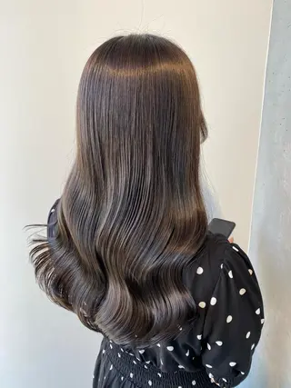 ロング カラー 【艶髪×韓国風】 毛流れ職人 RYOのヘアスタイル