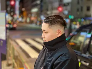 ショート メンズ 竹林 烈のヘアスタイル