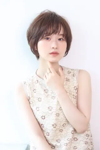 ショート 齋藤 羽鳳のヘアスタイル