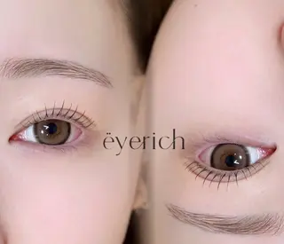 アイブロウ 無料✨eyerich 立川のマツエク・マツパデザイン
