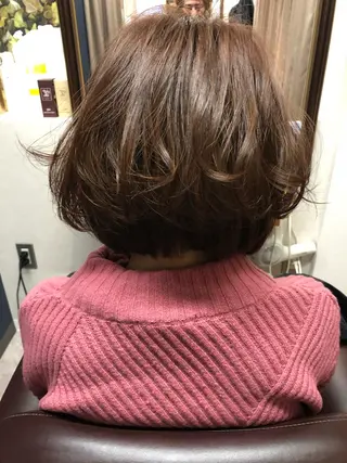 ショート カラー パーマ tuuli トゥーリのヘアスタイル