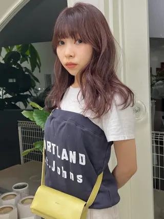 ロング カラー 小林 美咲のヘアスタイル