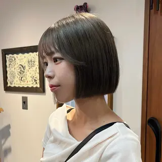 ショート カラー satone 🩵のヘアスタイル