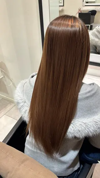 ロング 透明感カラー🫧×癒 しスパ鈴木思音のヘアスタイル