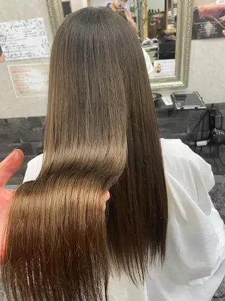 ロング カラー パーマ ヘアアレンジ メンズ キッズ ネイル マツエク・マツパ アイブロウ N-plants 楓のヘアスタイル