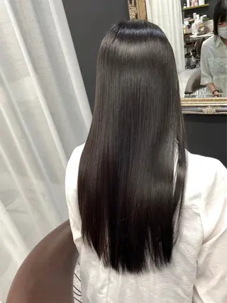 ロング タカダ ケンタのヘアスタイル