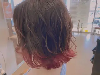ショート カラー 髪質改善TR特化 副店長 坂田一樹】のヘアスタイル