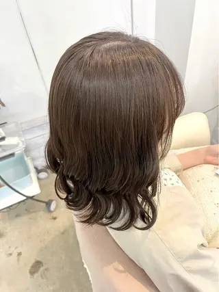 ミディアム カラー 赤羽Gardenia 🌸ayame🌸のヘアスタイル