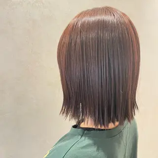 ミディアム 白倉 仁奈のヘアスタイル