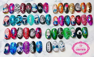 ネイル CROWN プライベートサロンのネイルデザイン