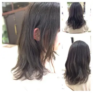 セミロング Hair VERDEのヘアスタイル