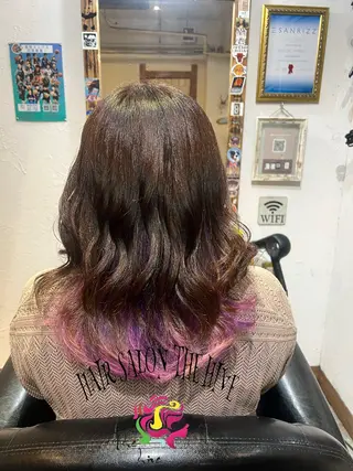 ロング カラー Hair salon The  hiveのヘアスタイル