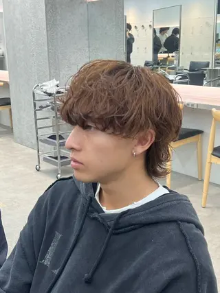 パーマ メンズ 🌀ソヘル/シャドウ ✨/メンズパーマ/栄のヘアスタイル