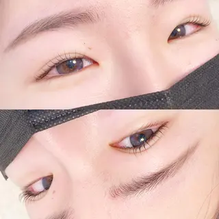 マツエク・マツパ アイブロウ プロカラーカレン 藤井寺店のマツエク・マツパデザイン