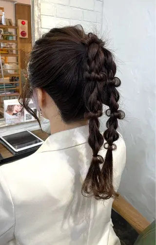 ロング ヘアアレンジ 🫧 MAKI🫧のヘアスタイル