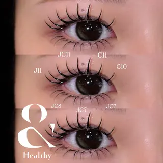 マツエク・マツパ 石原 怜那のマツエク・マツパデザイン