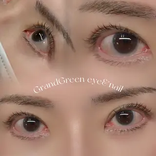 マツエク・マツパ GrandGreen eye&nail所属・GrandGreen eye&nailのマツエク・マツパデザイン