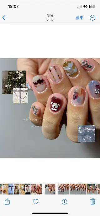 ネイル freex nail /ニュアンス/個性派のネイルデザイン