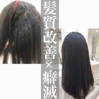 ロング 須賀 一美のヘアスタイル